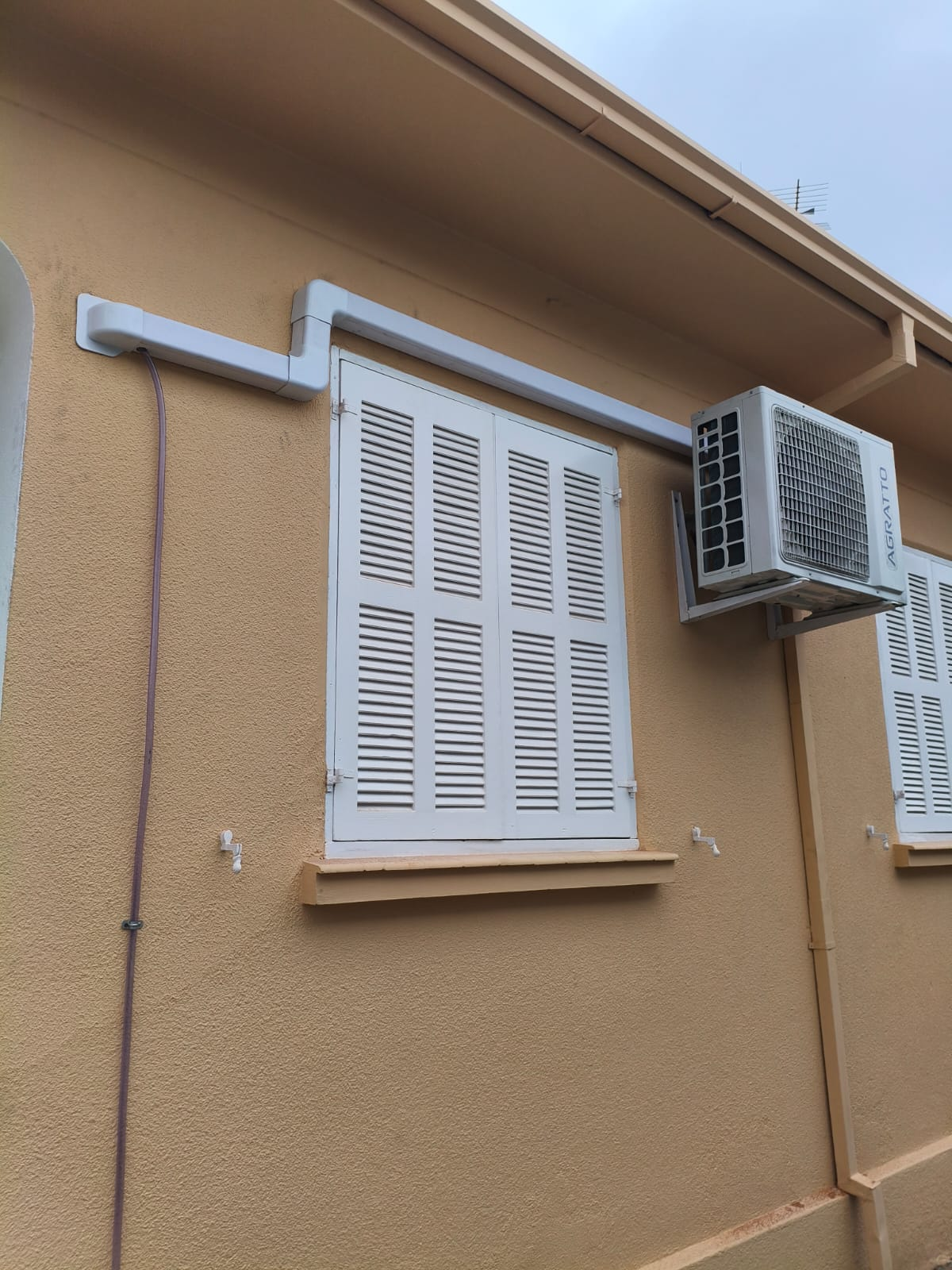 Instalação residencial de ar-condicionado realizada pela Fagundes Refrigeração